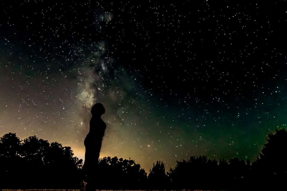 Selfie Milky Way, Stars,